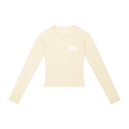 “Racing Is Not For Everyone” Long Sleeve “WHITE”