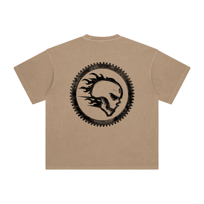 Speed Demon Chains Washed T-Shirt | Unisex Streetwear