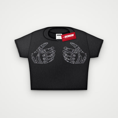 “Passenger Princess” Rhinestone Baby Tee