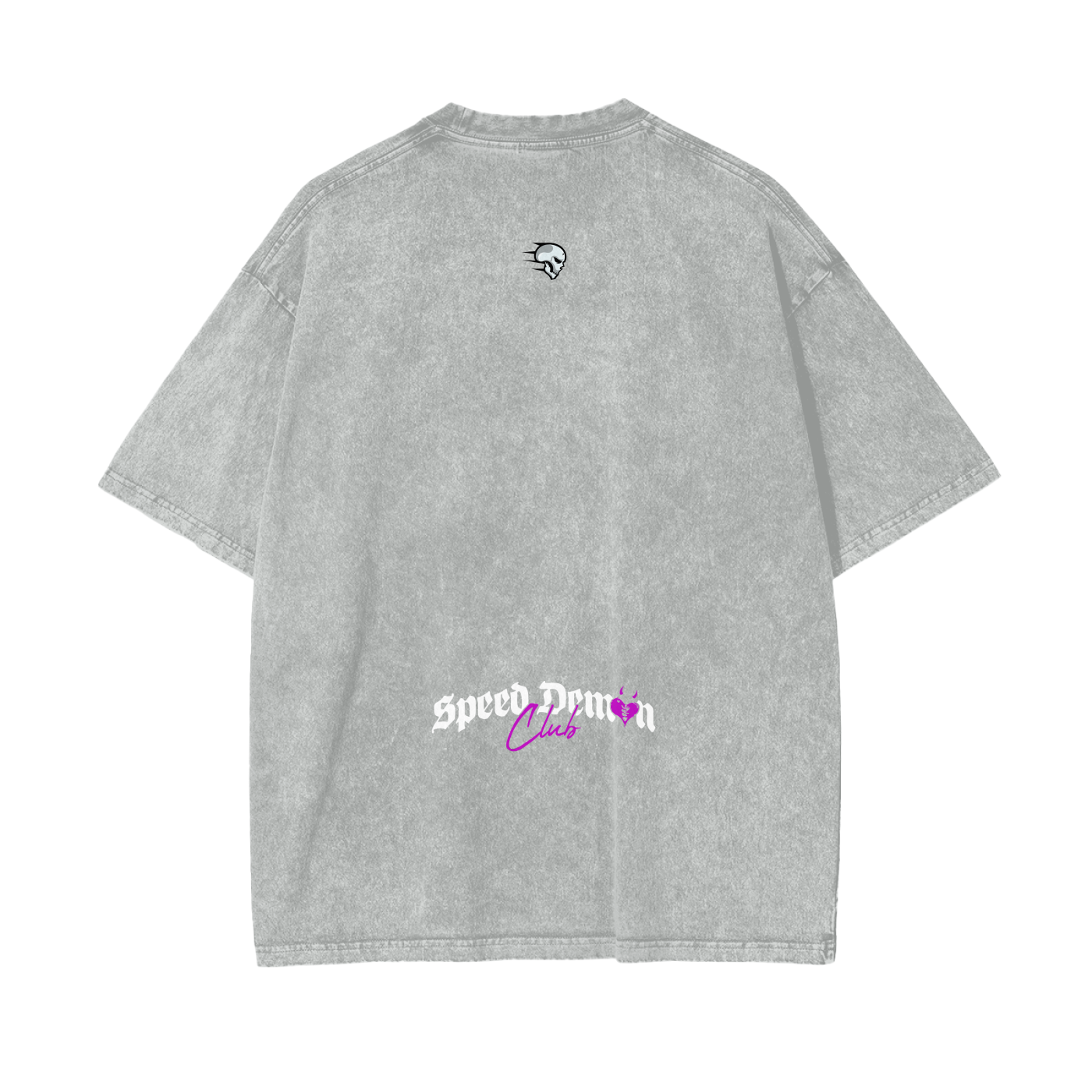 Demon Club Oversized Washed T-Shirt | Official Streetwear