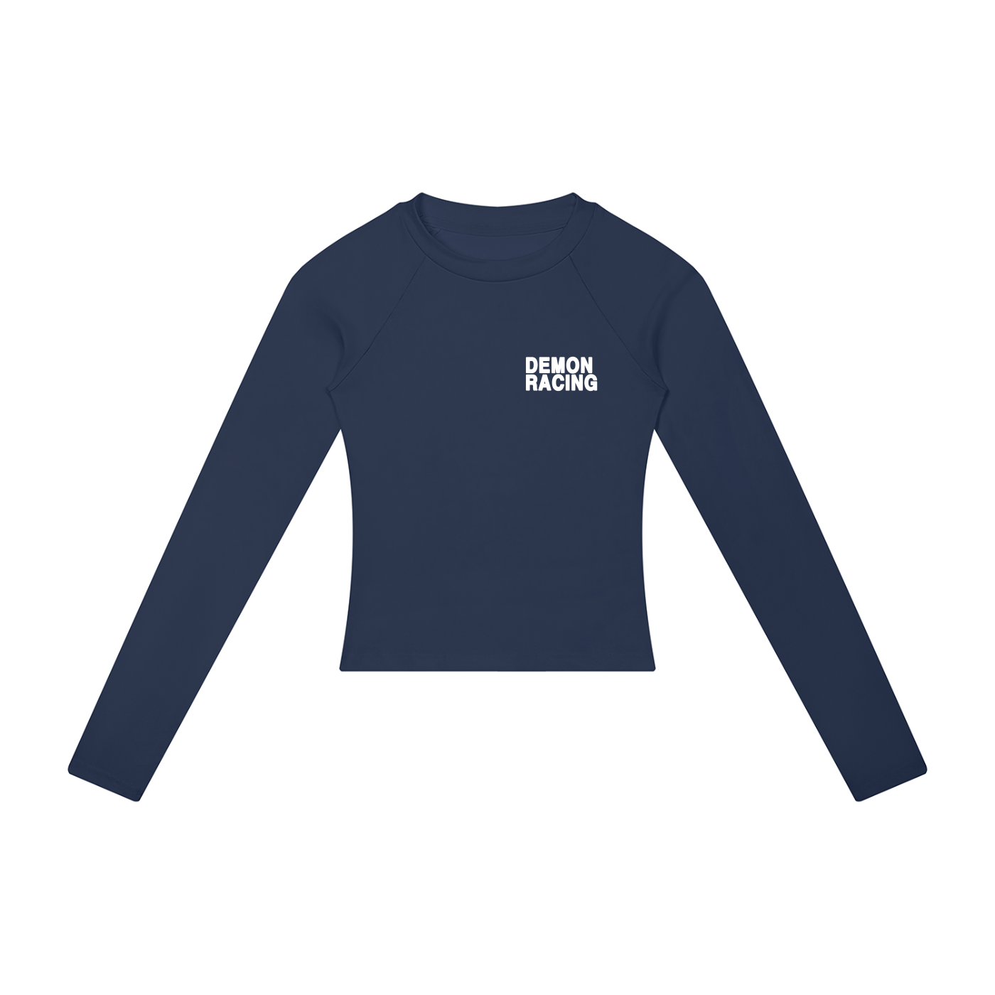 “Racing Is Not For Everyone” Long Sleeve “WHITE”