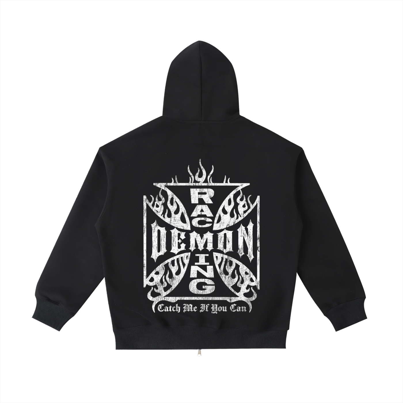 Cross Zip-Up Hoodie