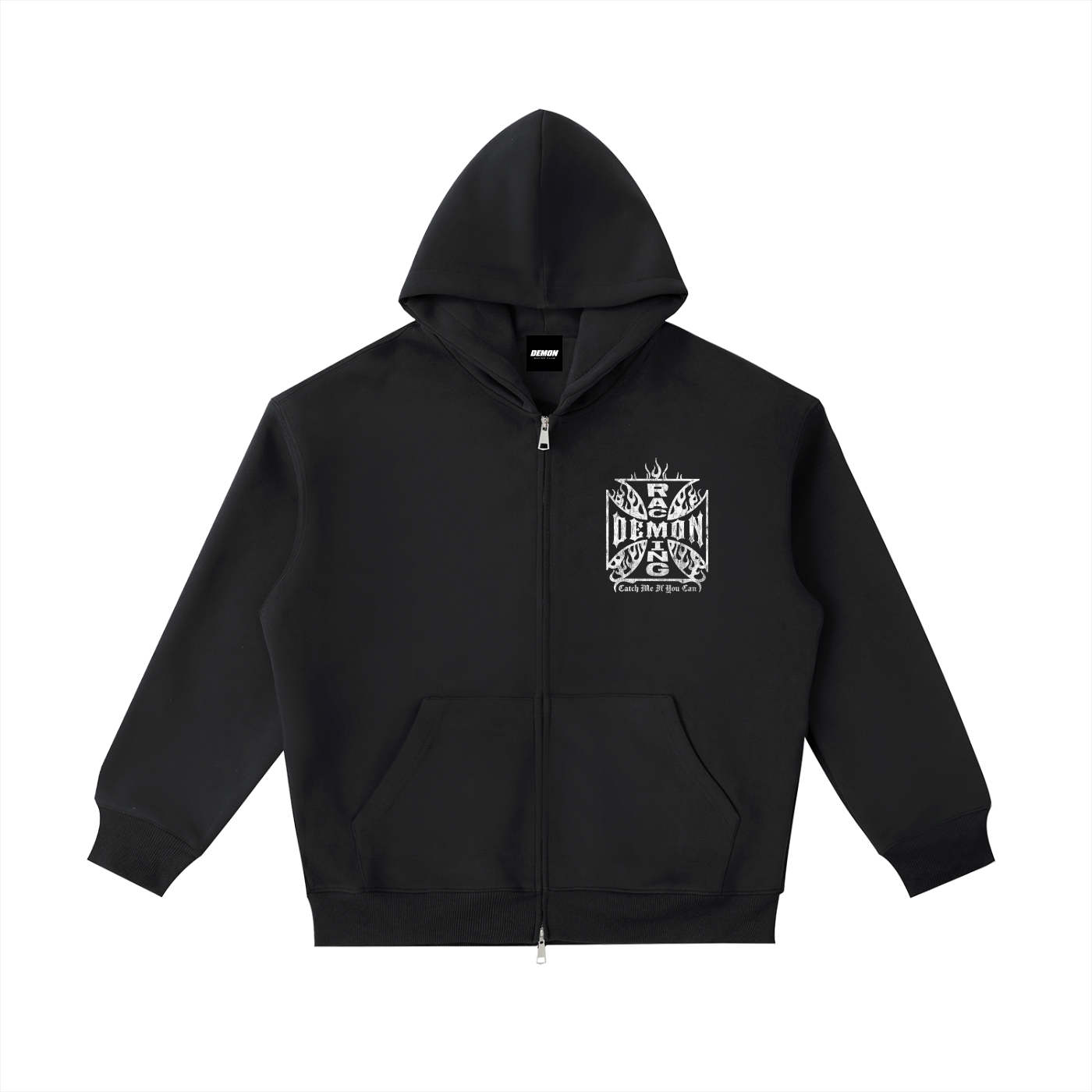 Cross Zip-Up Hoodie
