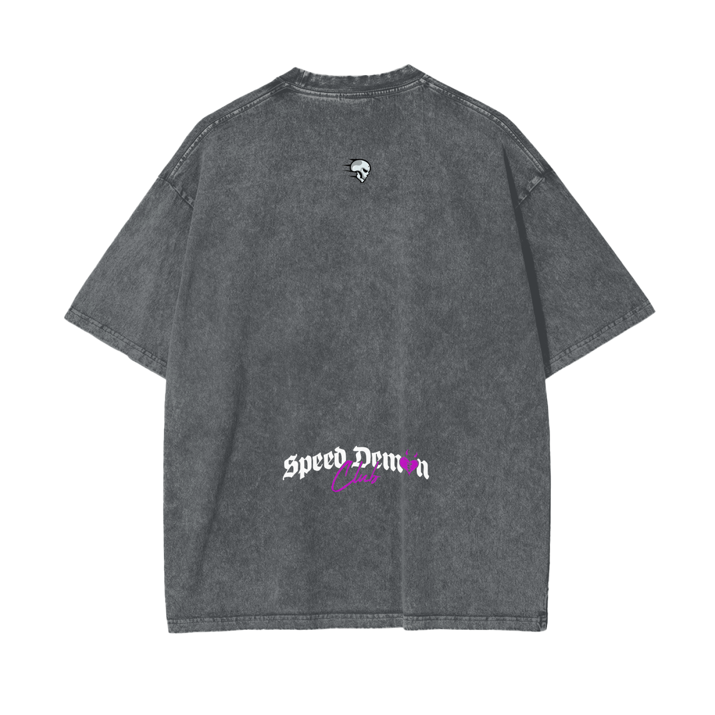 Demon Club Oversized Washed T-Shirt | Official Streetwear