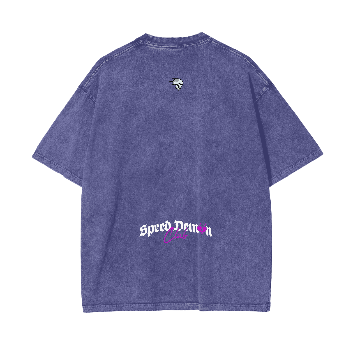 Demon Club Oversized Washed T-Shirt | Official Streetwear